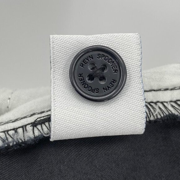 Reyn Spooner Black Cruiser Chino Shorts Men's Size XL - Picture 8 of 8